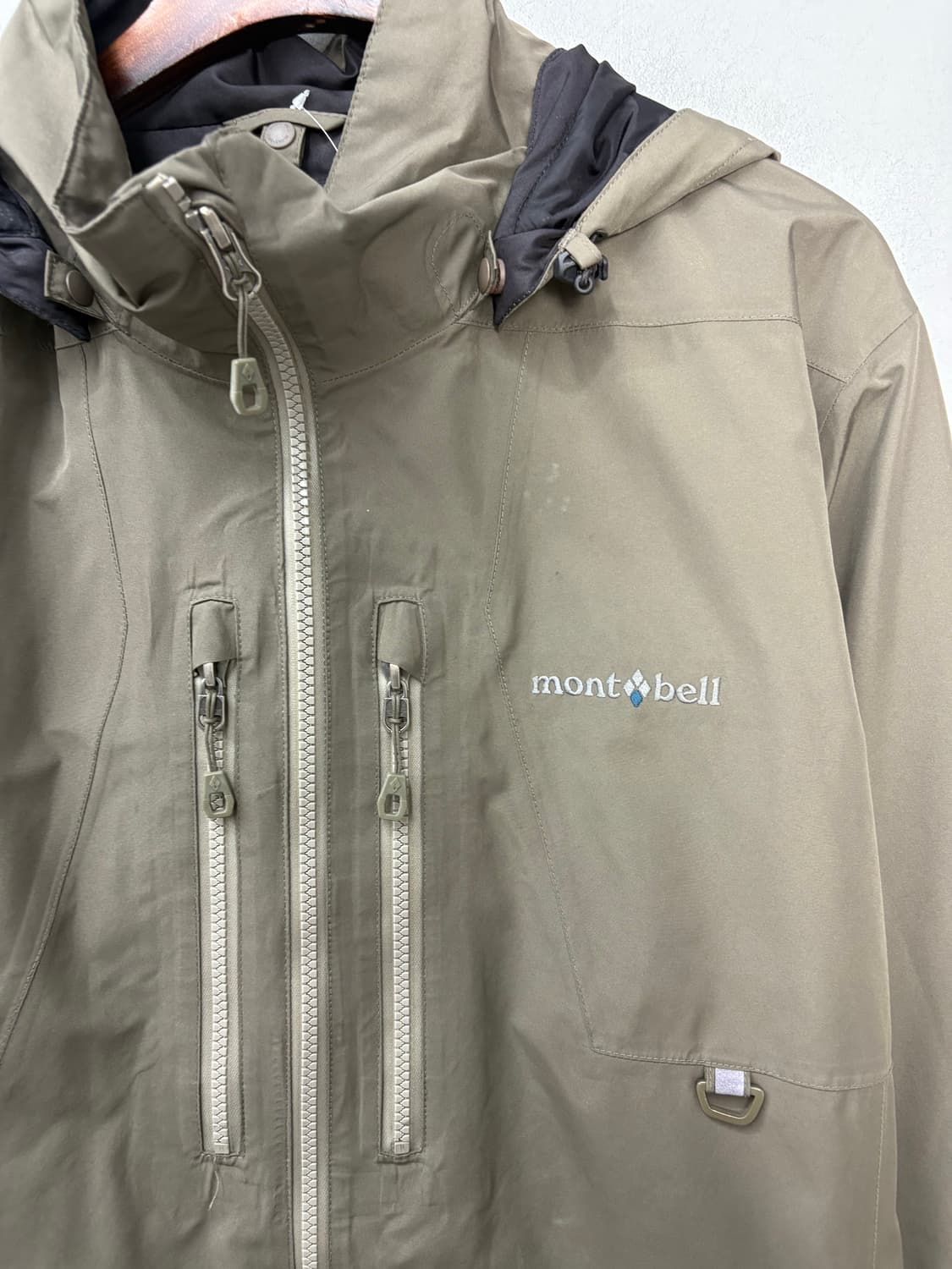 몽벨 고어텍스 후드 윈드브레이커 테크 자켓 A3268 상품이미지3