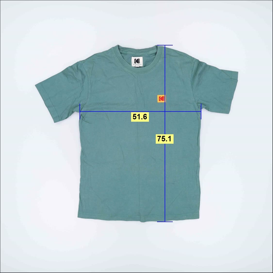 M 코닥 프린팅 반팔티 0317H1 상품이미지5