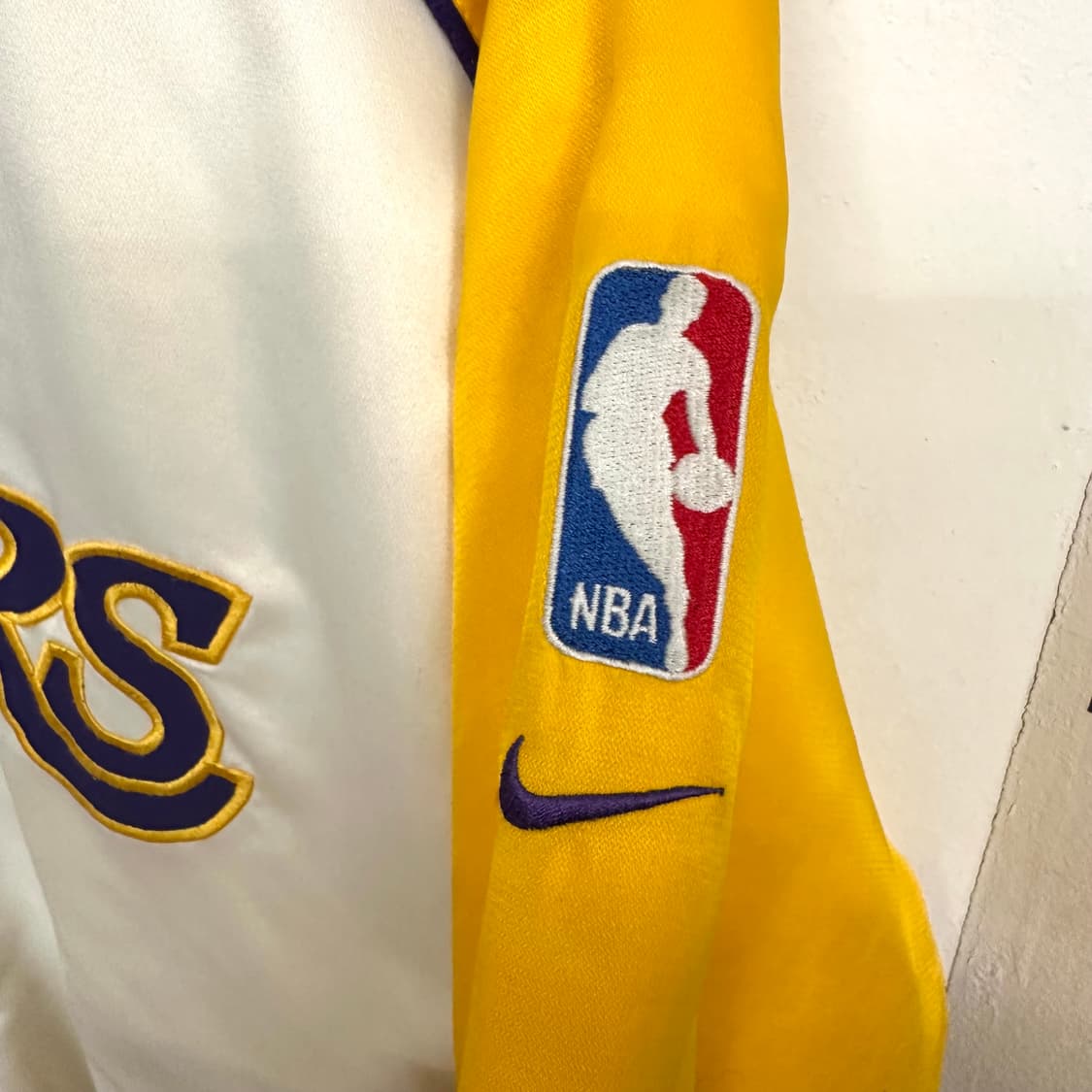 90‘s 나이키 LA레이커스 바시티 자켓 상품이미지4
