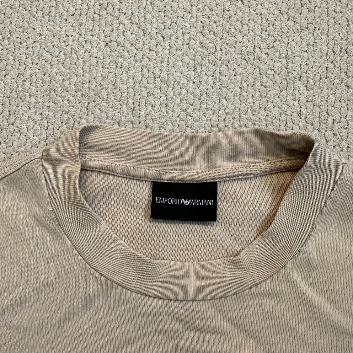 아르마니 EMPORIO ARMANI 로고 티셔츠 상품이미지3