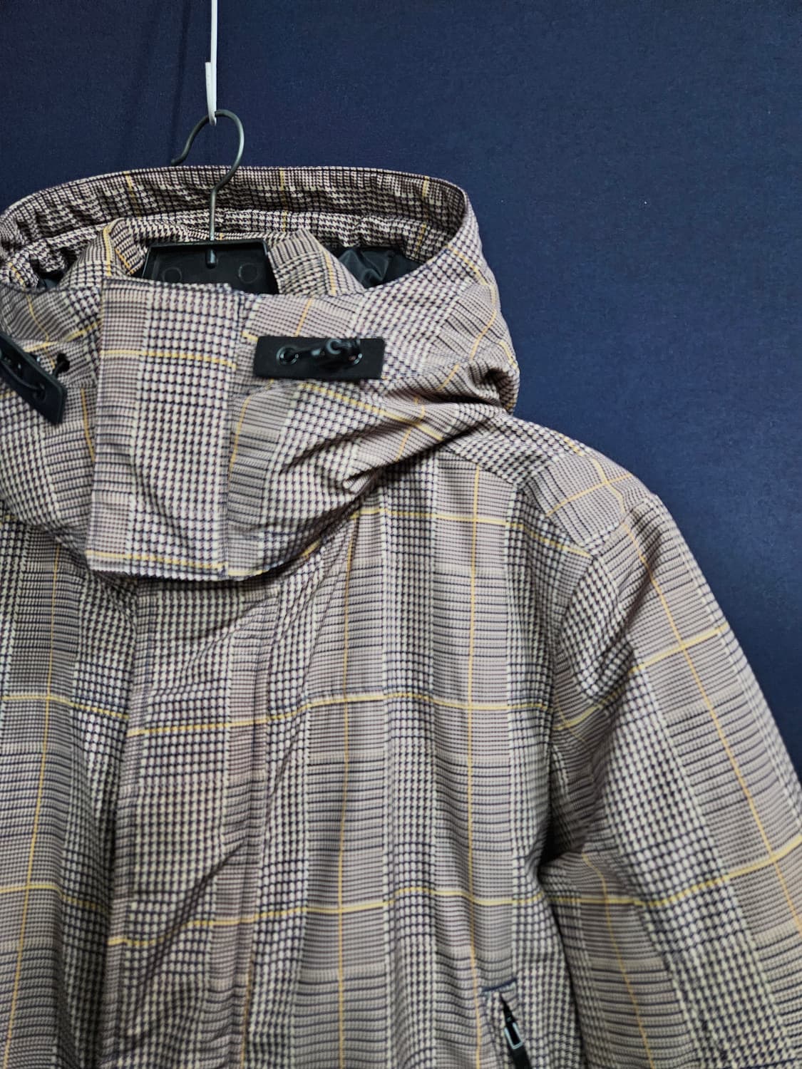 ANDREW 앤듀 스트라이프 체크 남성 100 덕다운  상품이미지4