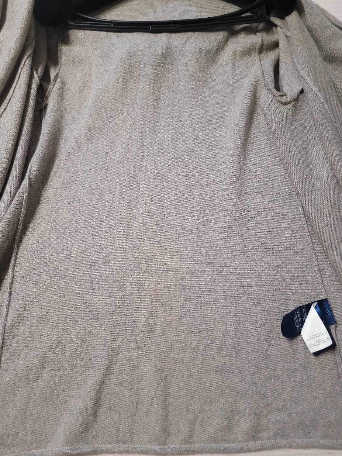 랄프로렌 캐시미어 후드 숄 가디건 S 상품이미지4