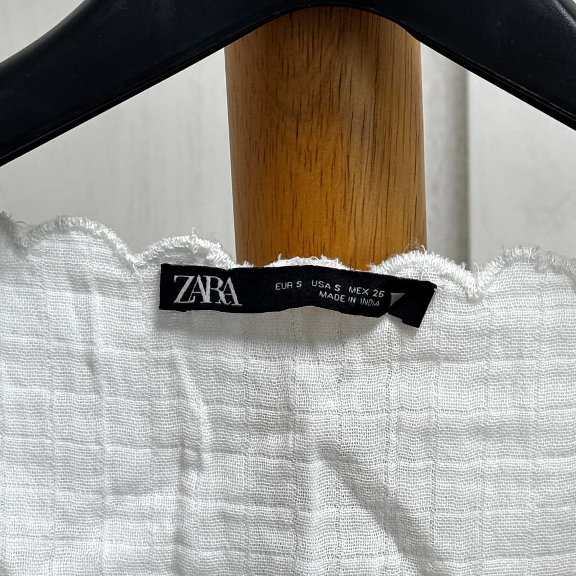 ZARA 코튼 베스트 상품이미지3