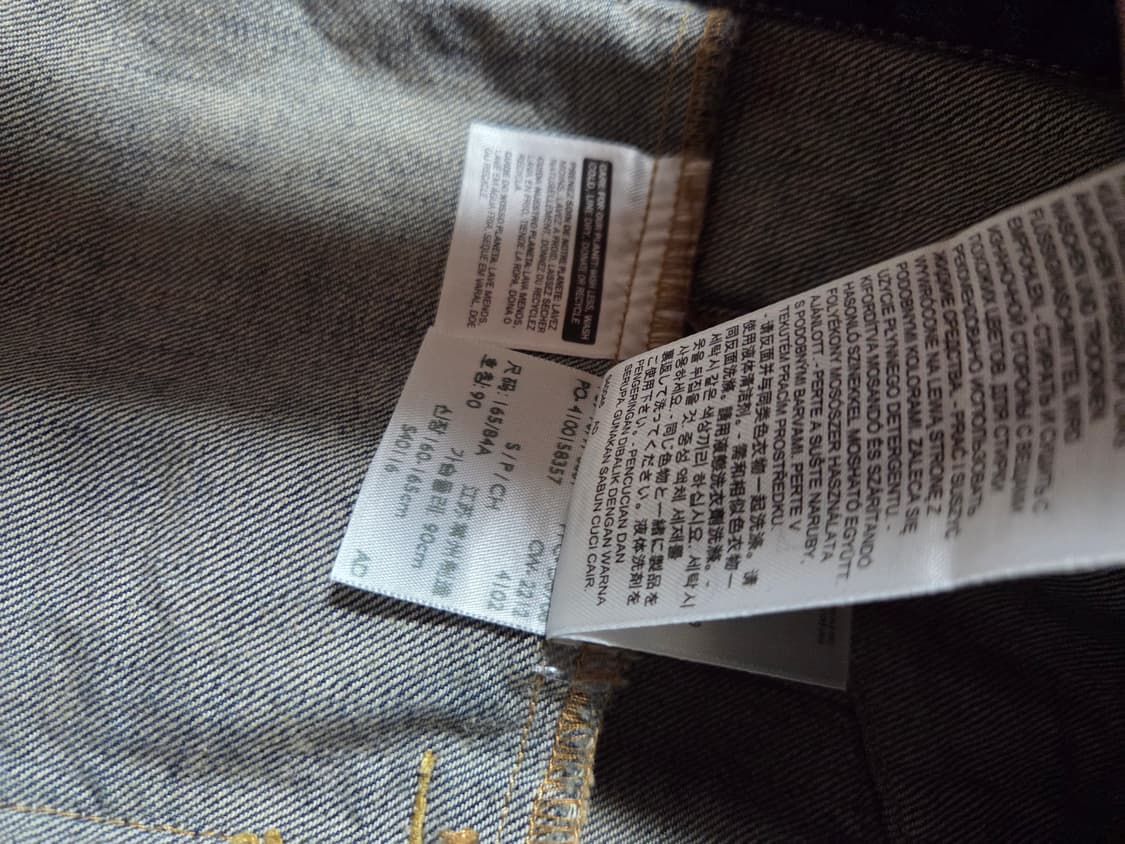 리바이스 70797 데님 트러커 청자켓 A376 상품이미지5