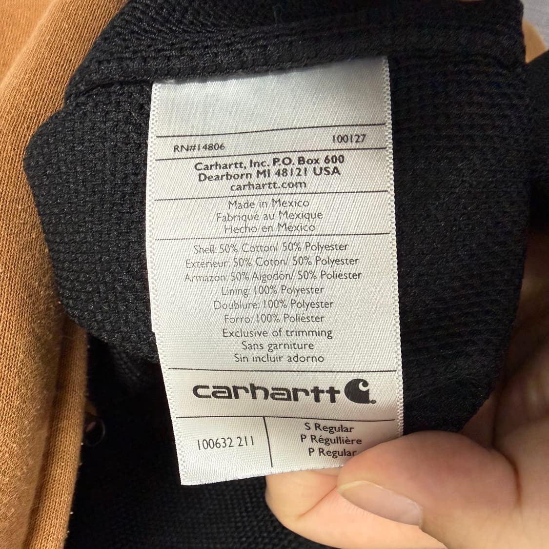 칼하트 써멀 후드집업 6 상품이미지5