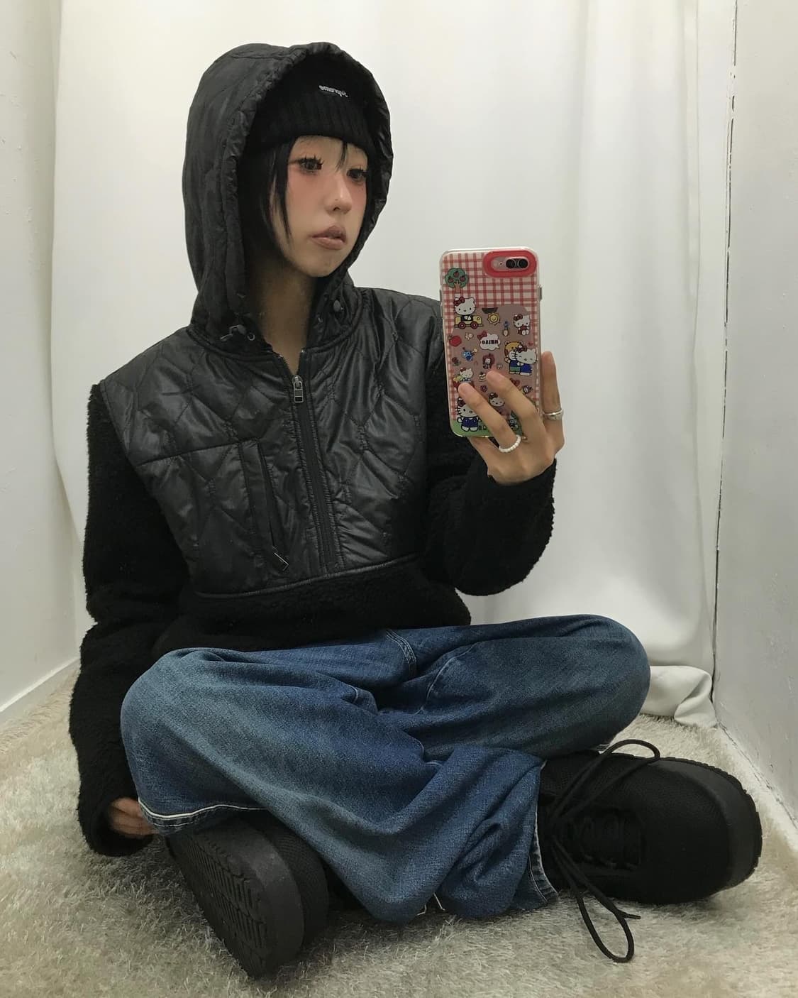 Stussy X Holden Fleece Half Zip-Up 상품이미지1