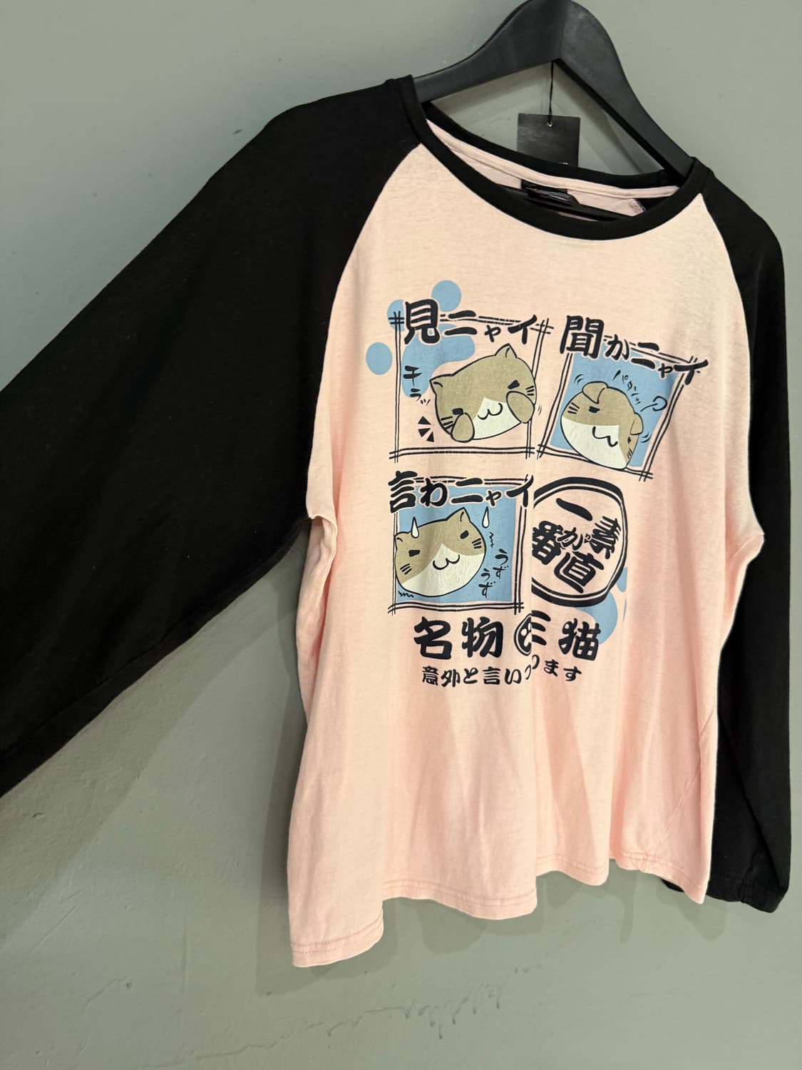 Necobuchi-san printing long sleeve 상품이미지9
