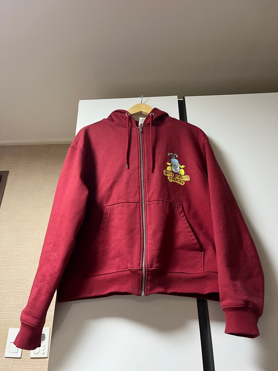 [S] 스카이하이팜 후드집업 버건디 상품이미지1