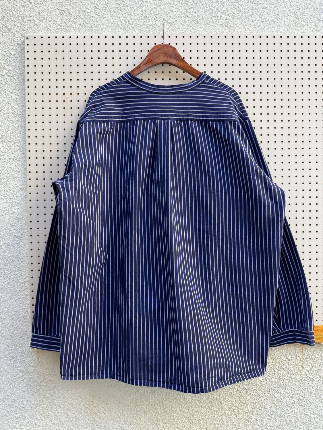 1980s modAS GERMAN NAVY BLUE 피셔맨스목셔츠 상품이미지2