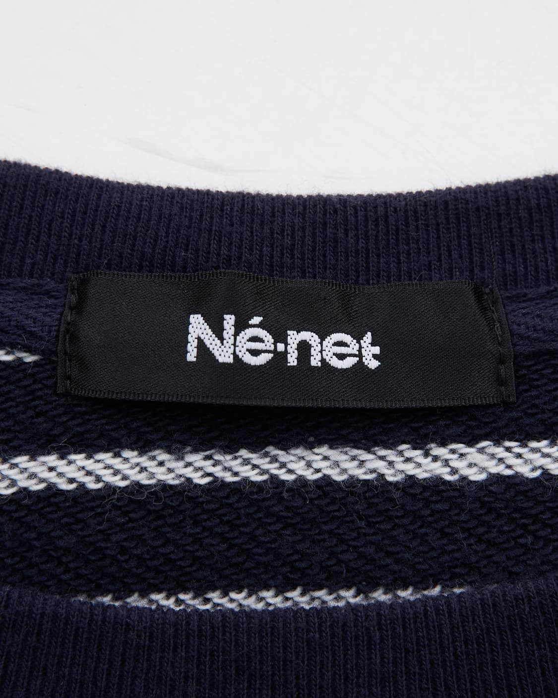 Ne-net by 카메라 스트라이프 맨투맨 상품이미지4