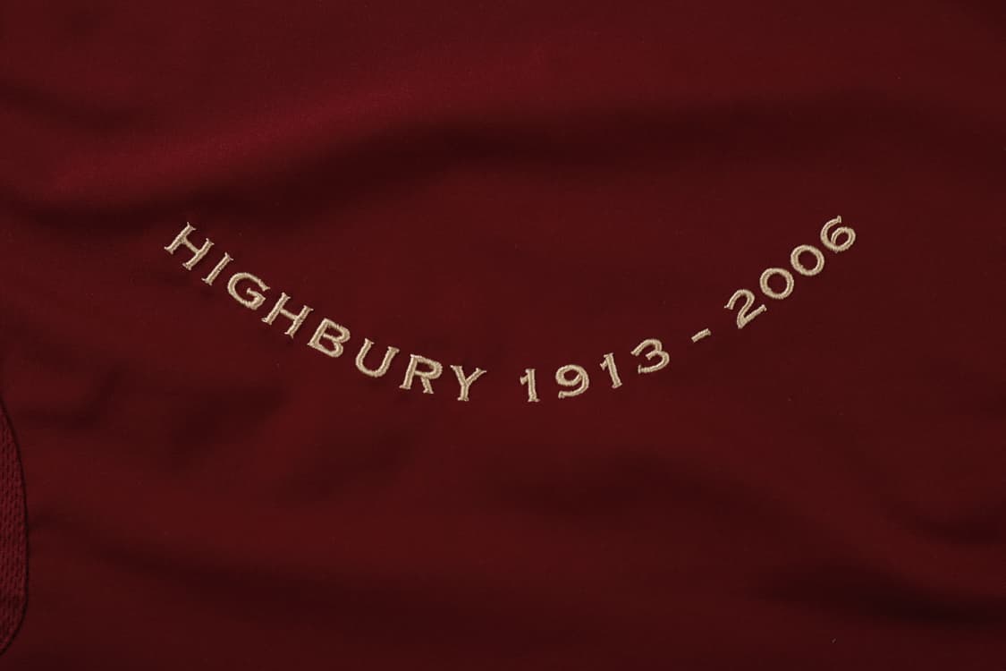 [L 추정] 나이키 05-06 아스날 하이버리 유니폼 상품이미지10