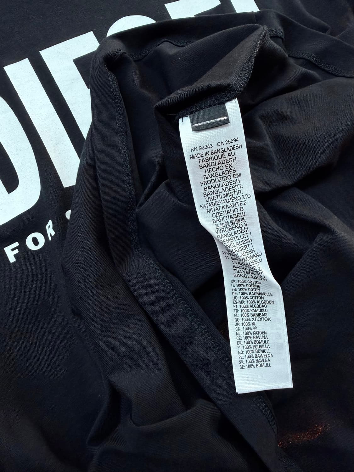 S/ 디젤 로고 프린팅 라운드 반팔 상품이미지8