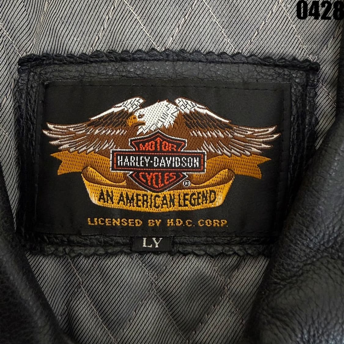 할리데이비슨 소가죽 롱 코트 L 0428  상품이미지6