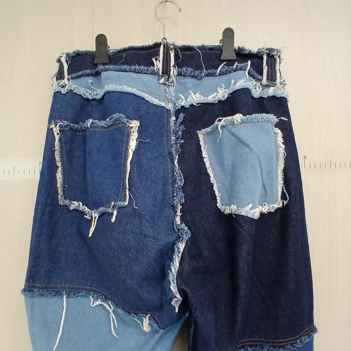 리폼 패치워크 데님 청바지 상품이미지5