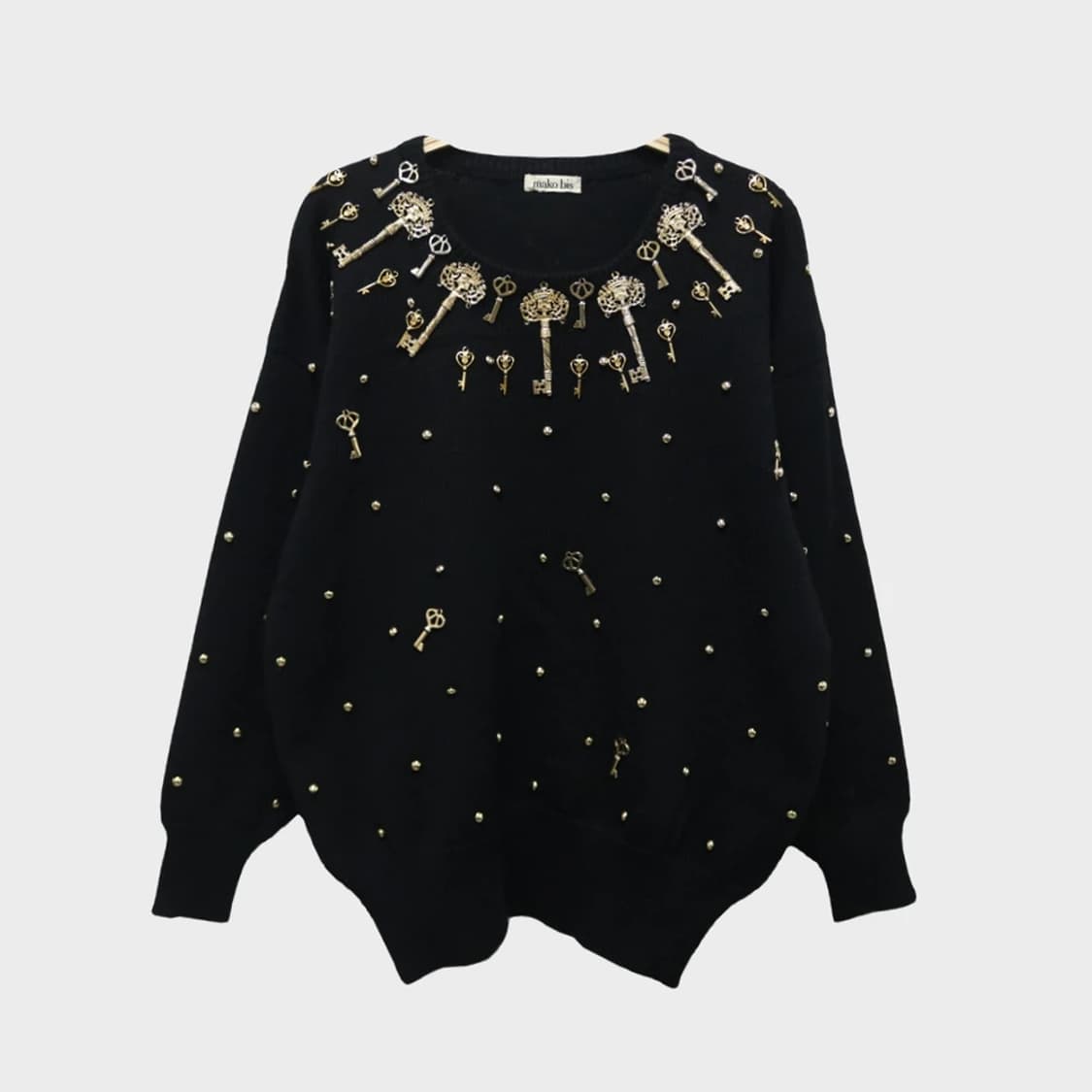 MAKO BIS 골드키  포인트 울 니트 60990 상품이미지1