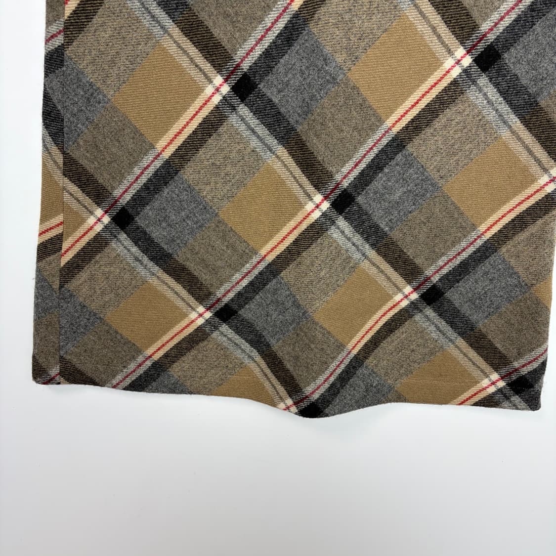 꼼데가르송 울 패턴 스커트 치마 상품이미지4