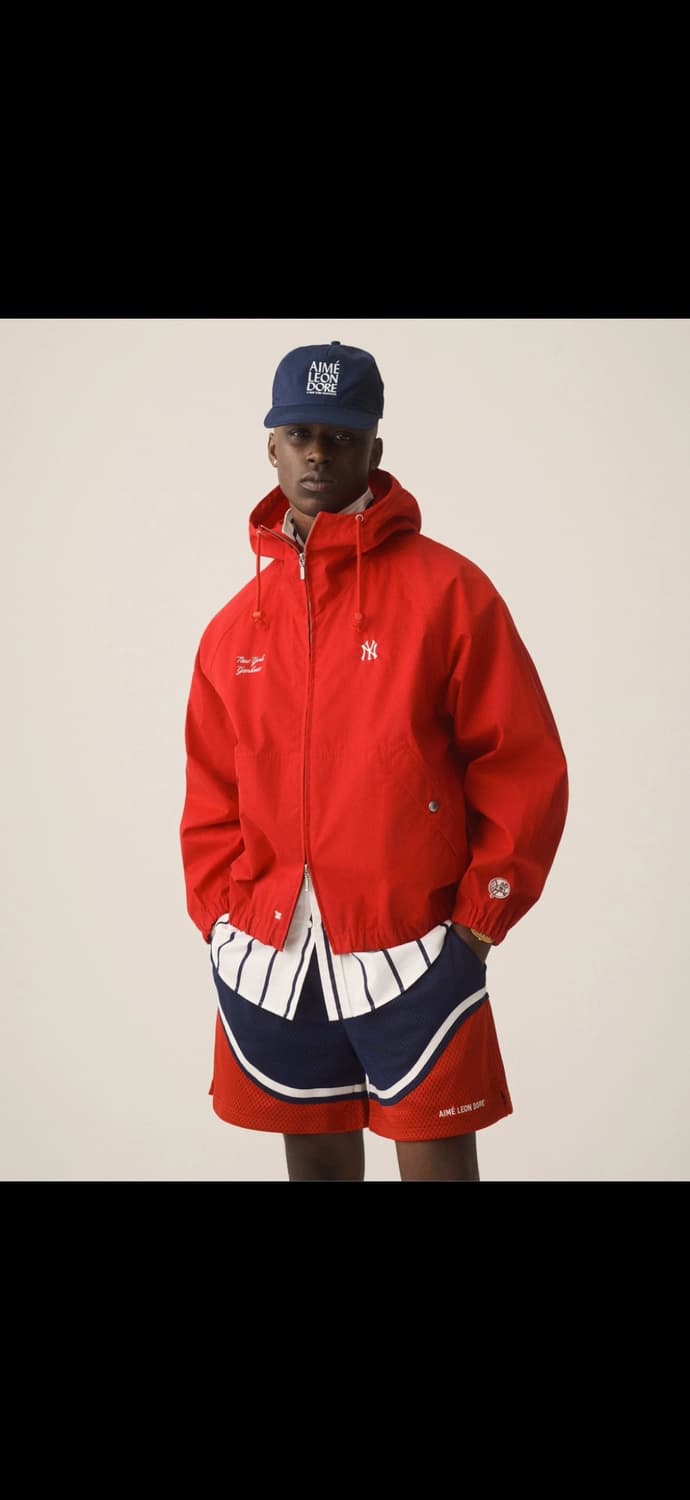 aime leon dore 뉴욕양키즈 윈드브레이커 상품이미지1