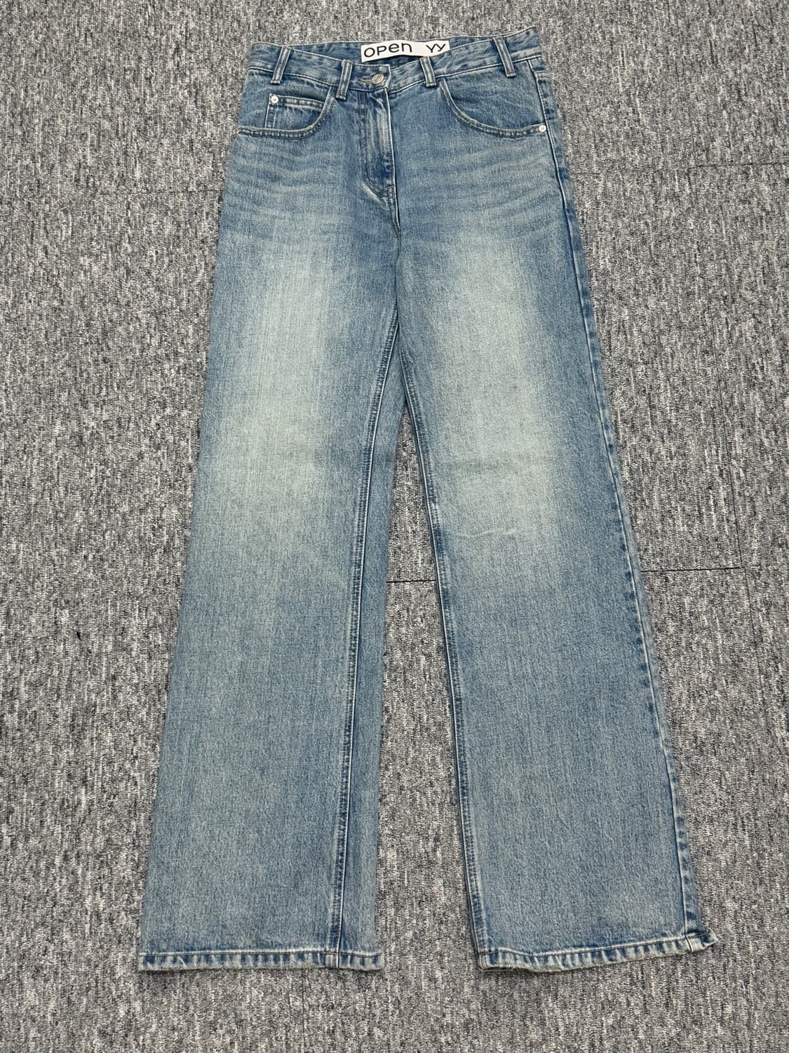 Open yy 오픈와이와이 데님 트러커 TRUCKER 청바지 팬츠 상품이미지6