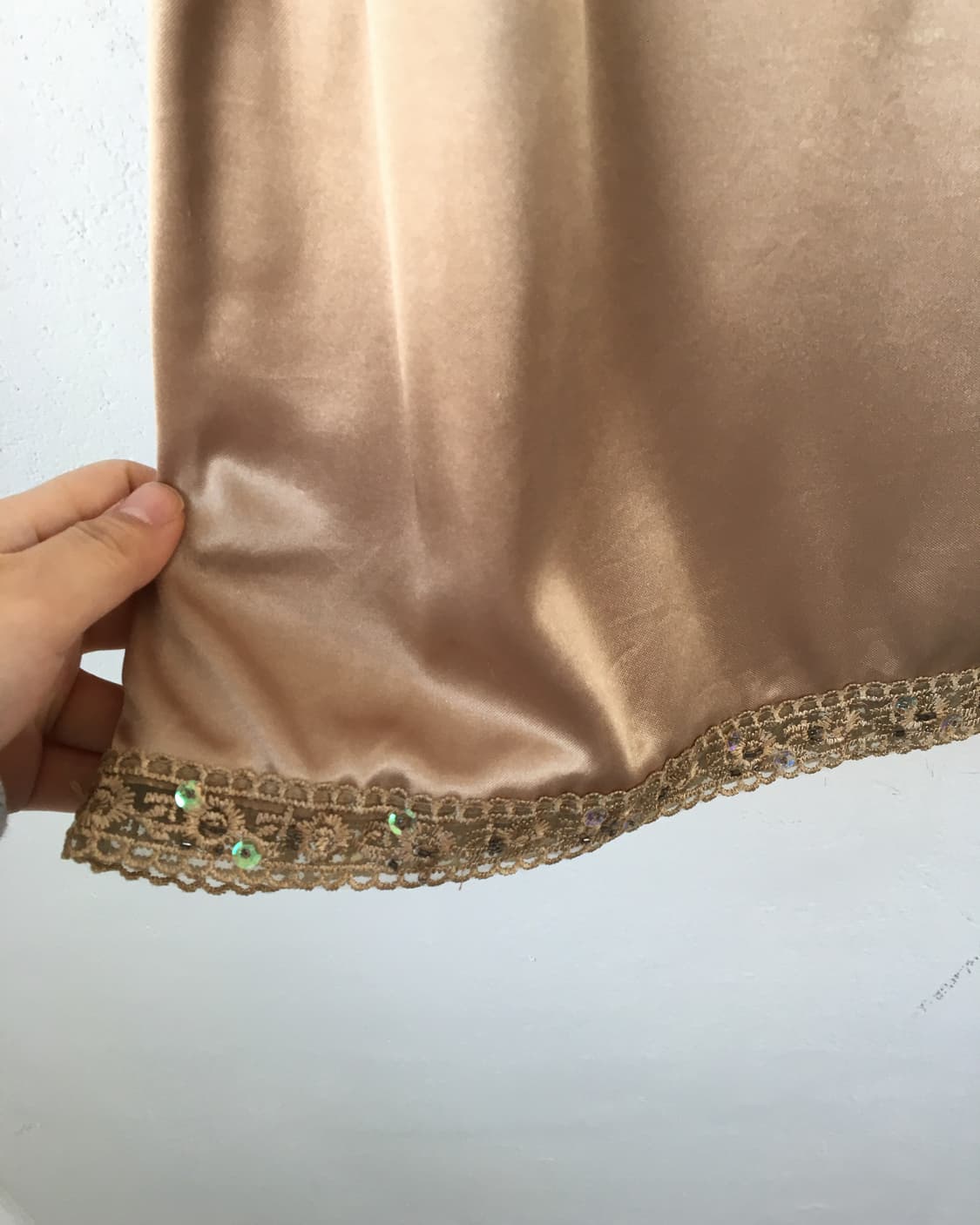 Lace trimming slip sleeveless 상품이미지5