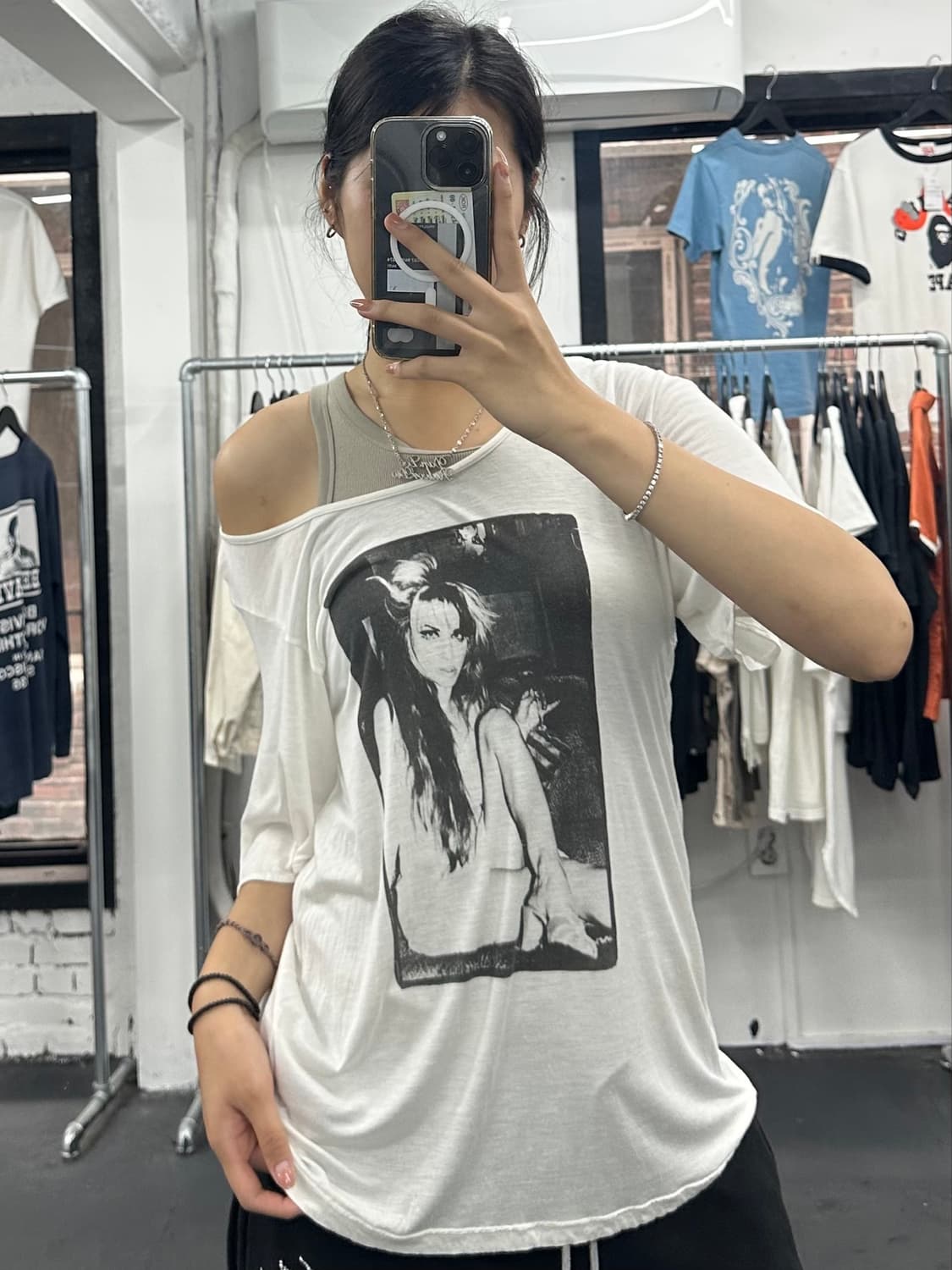 히스테릭 글래머 Amy Winehouse 티셔츠 상품이미지2