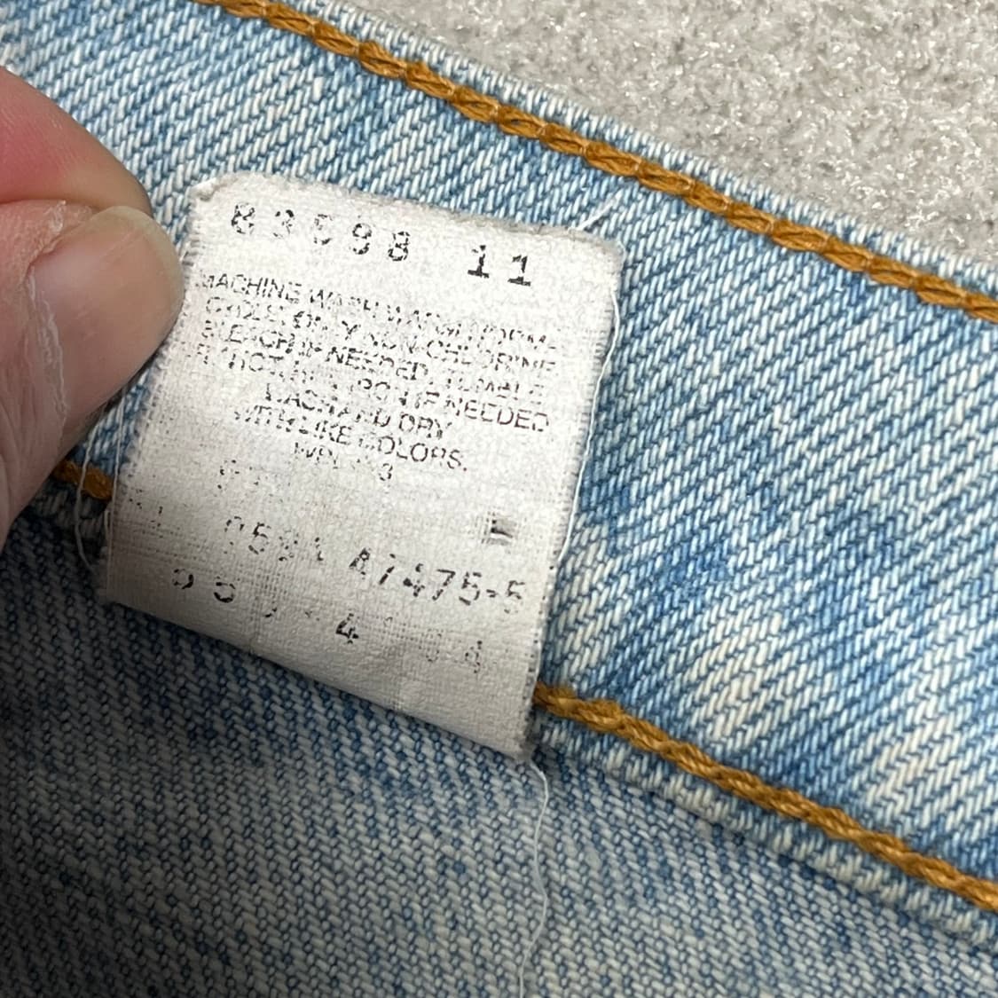 usa 리바이스 550 데님팬츠 s10171 상품이미지8