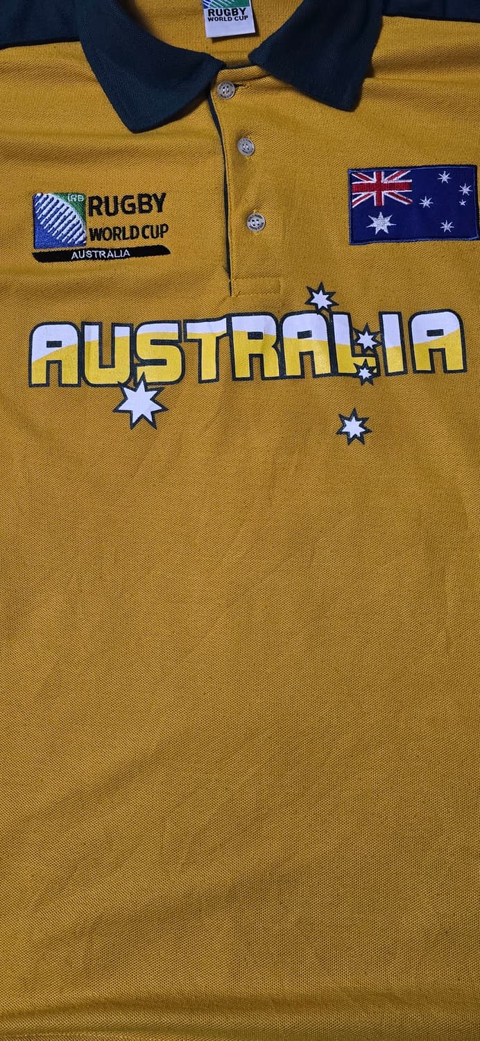 Rugby World Cup 호주 럭비 폴로 티셔츠 L 상품이미지4