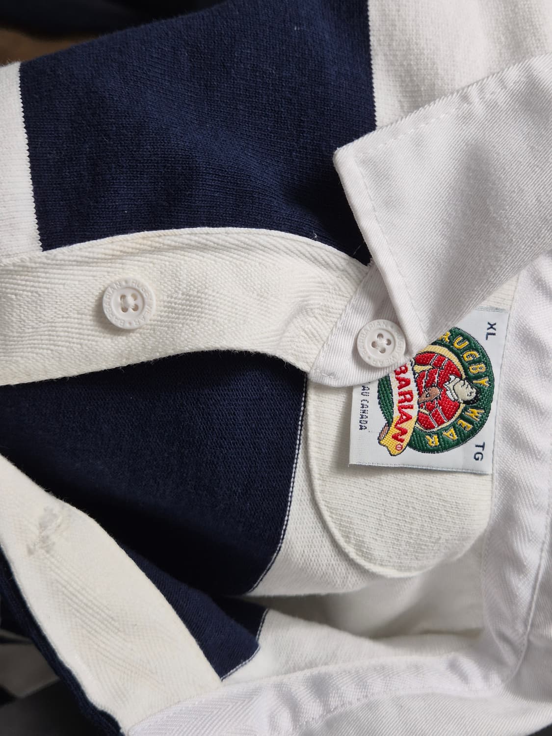 바바리안 럭비티 네이비 XL 상품이미지4