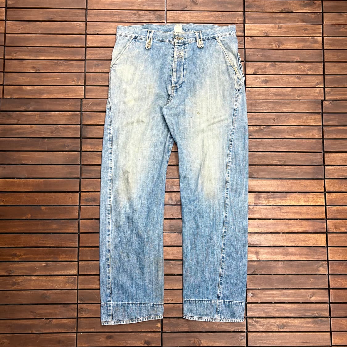 (36) MAD HECTIC 와이드 데님 팬츠 상품이미지1