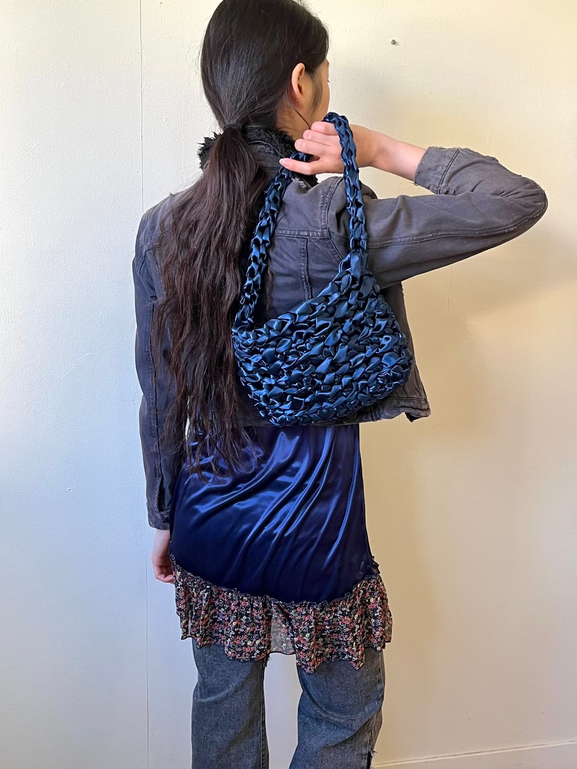 Japan Vtg 로브 숄더백 상품이미지5