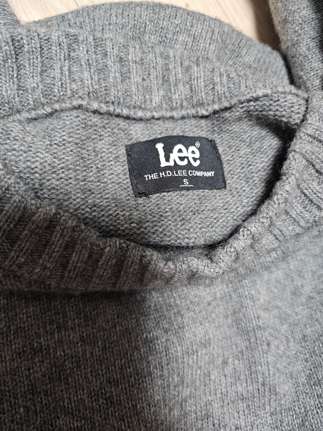 Lee 울 니트 상품이미지2