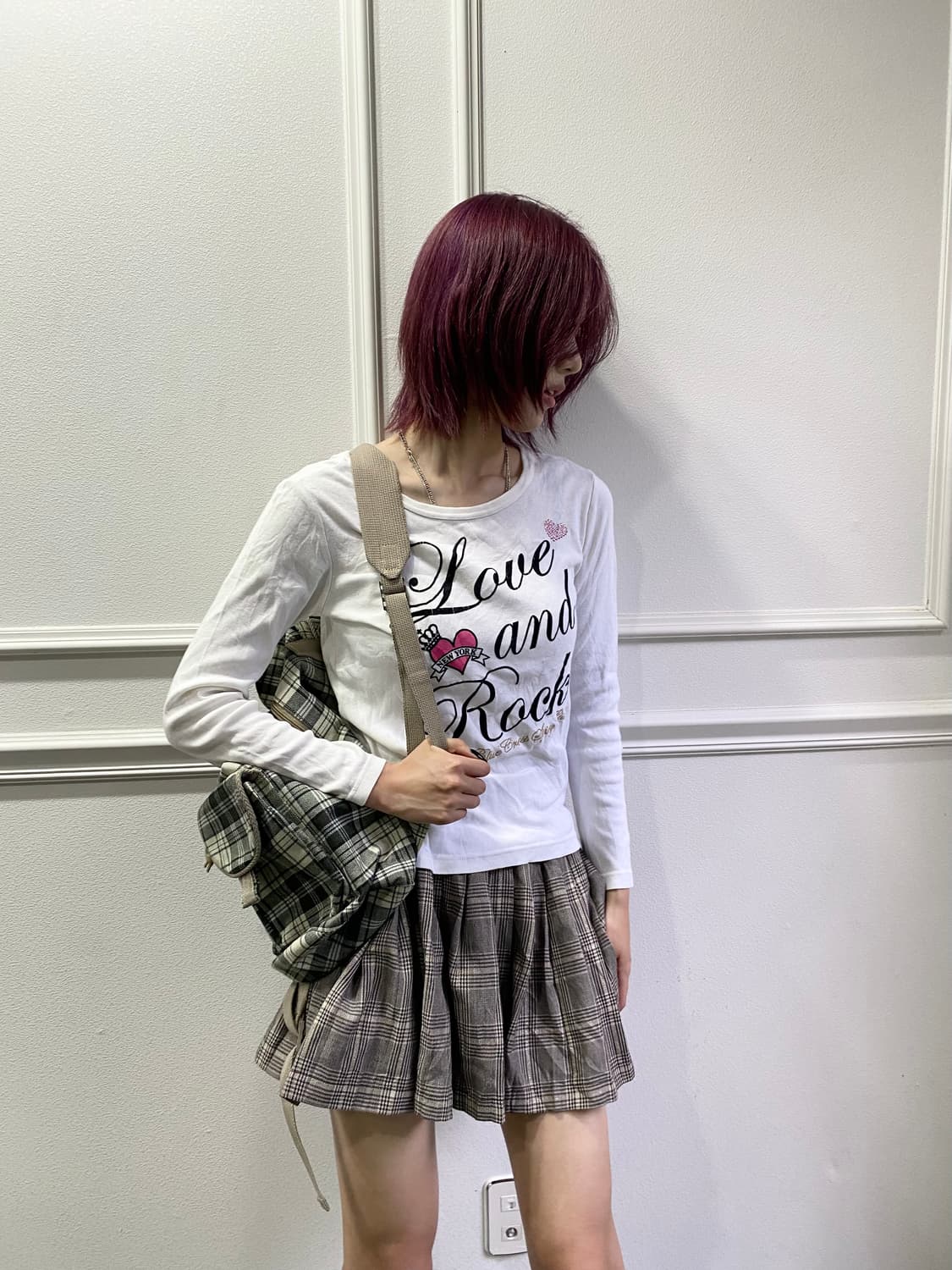 School Look Check Skirts 상품이미지4