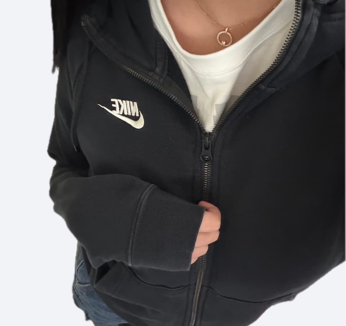 🖤나이키 스몰로고 블랙 후드집업🖤 상품이미지1