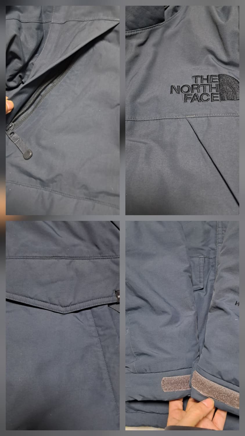 노스페이스 구스 패딩 다운 (S)약90~95 상품이미지7