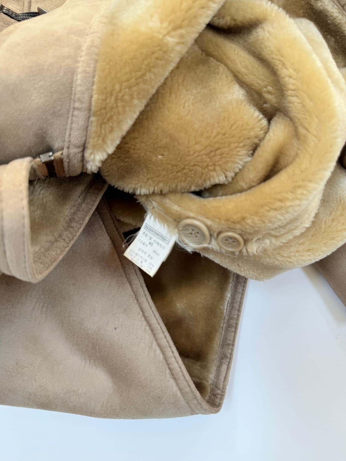 NII 퍼안감 떡볶이 코트 상품이미지6