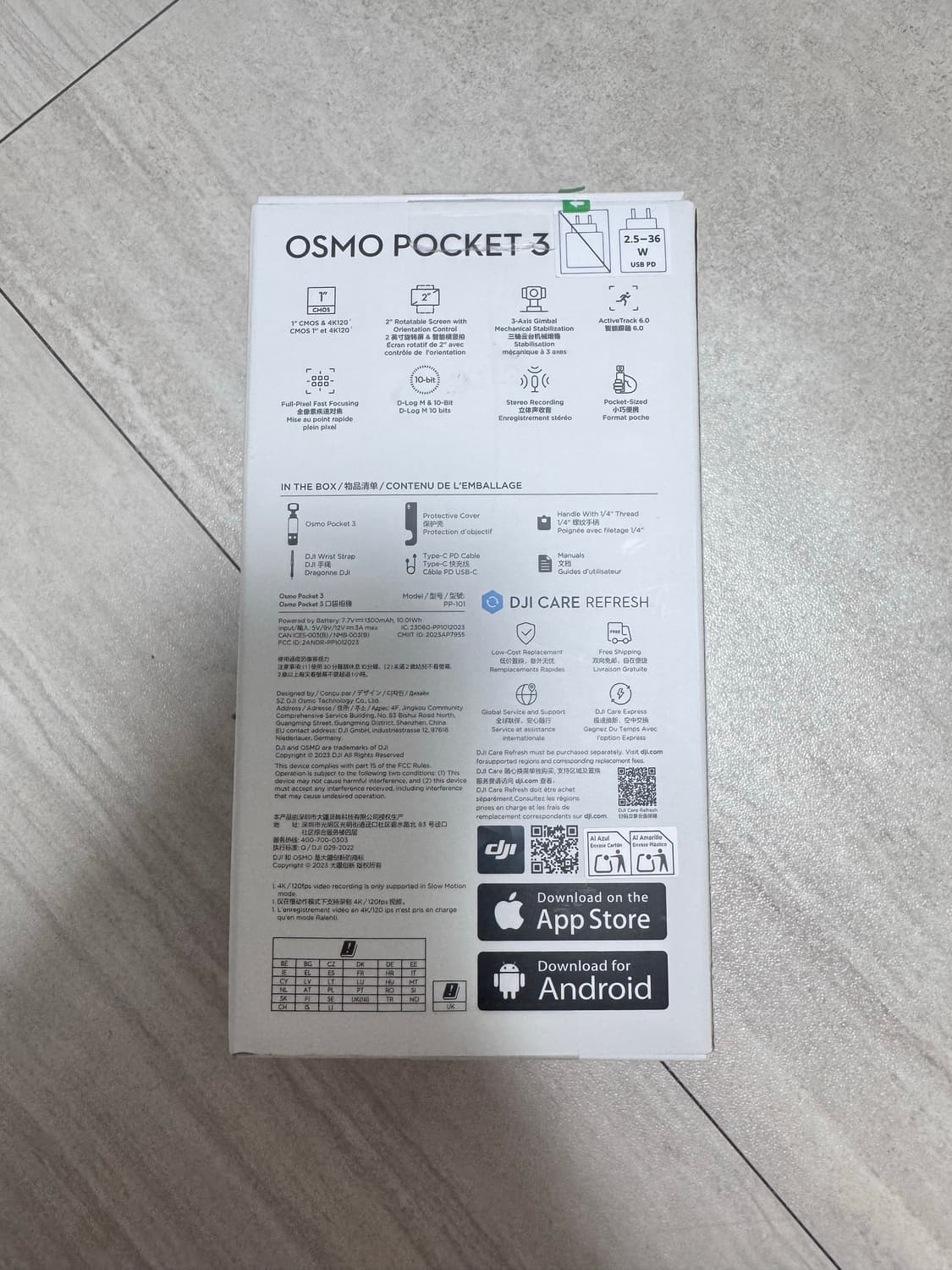 DJI 오즈모 포켓3 단순개봉 상품이미지2