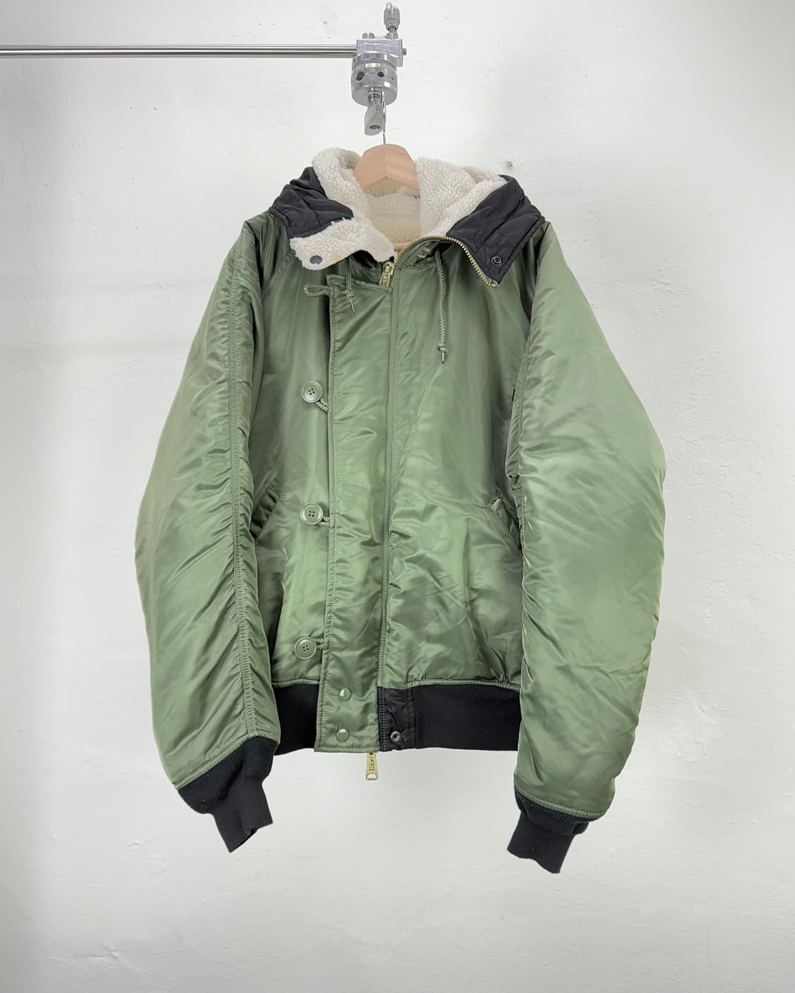 헬리녹스 x 알파인더스트리 리버서블 N-2B 쇼트 웨이스트 파카 자켓 상품이미지1