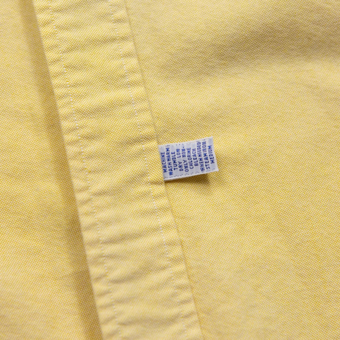 80s 폴로 랄프로렌 빅 옥스포드 셔츠 옐로우 상품이미지7