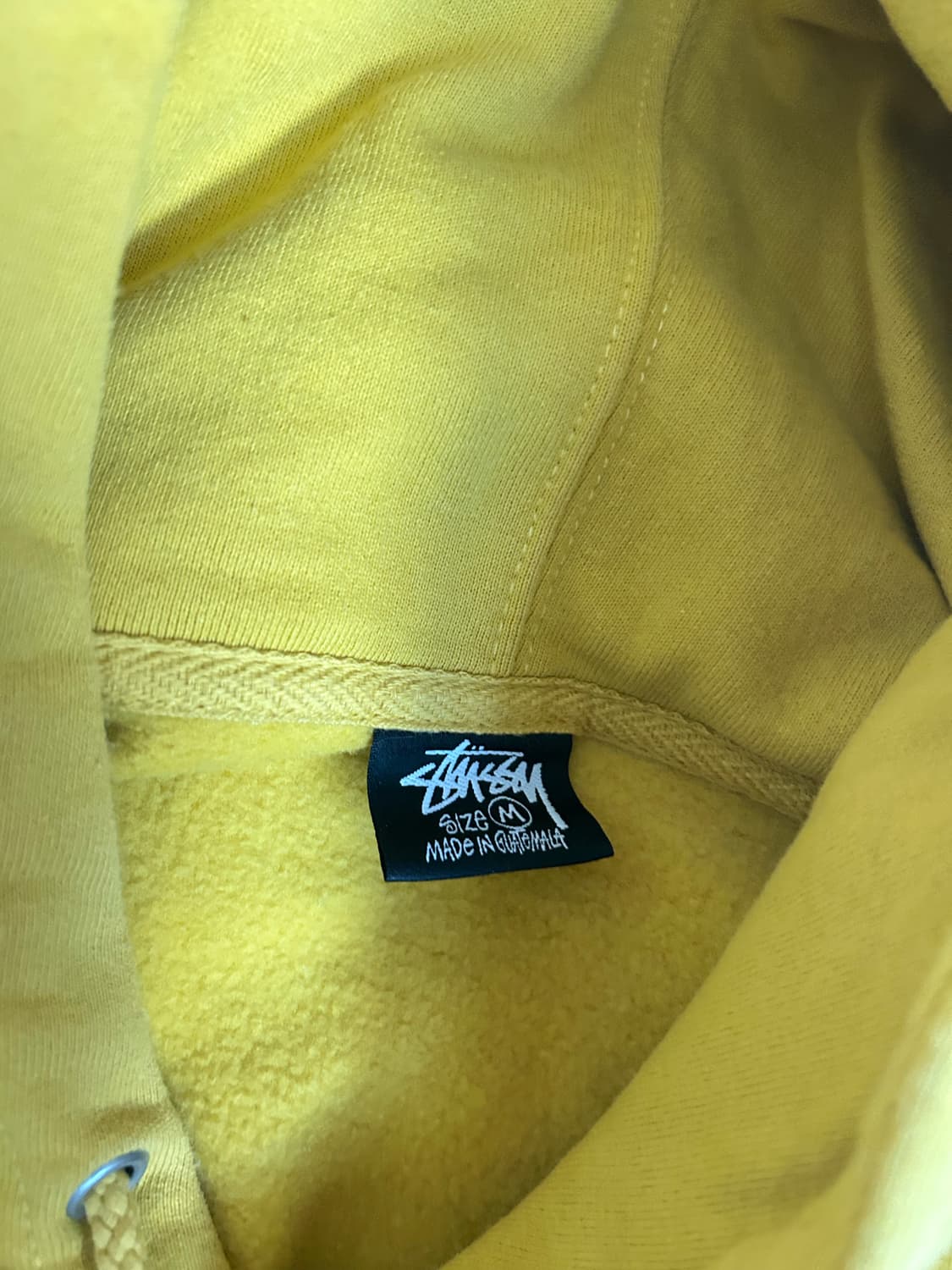 [스투시] stussy 8볼 기모 후드티 머스타드컬러 상품이미지5