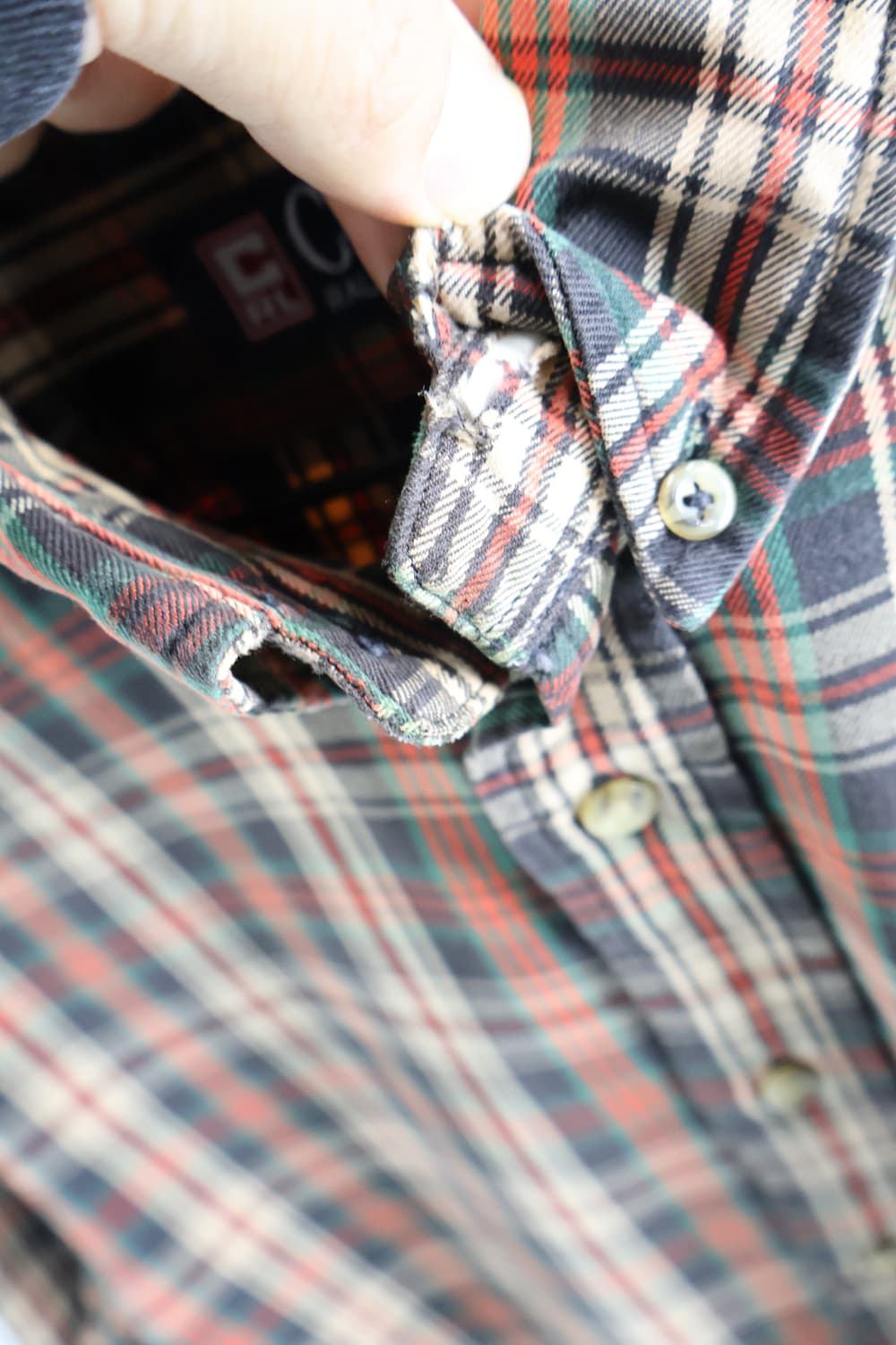 CHAPS Vintage Tartan Check Shirt 상품이미지4