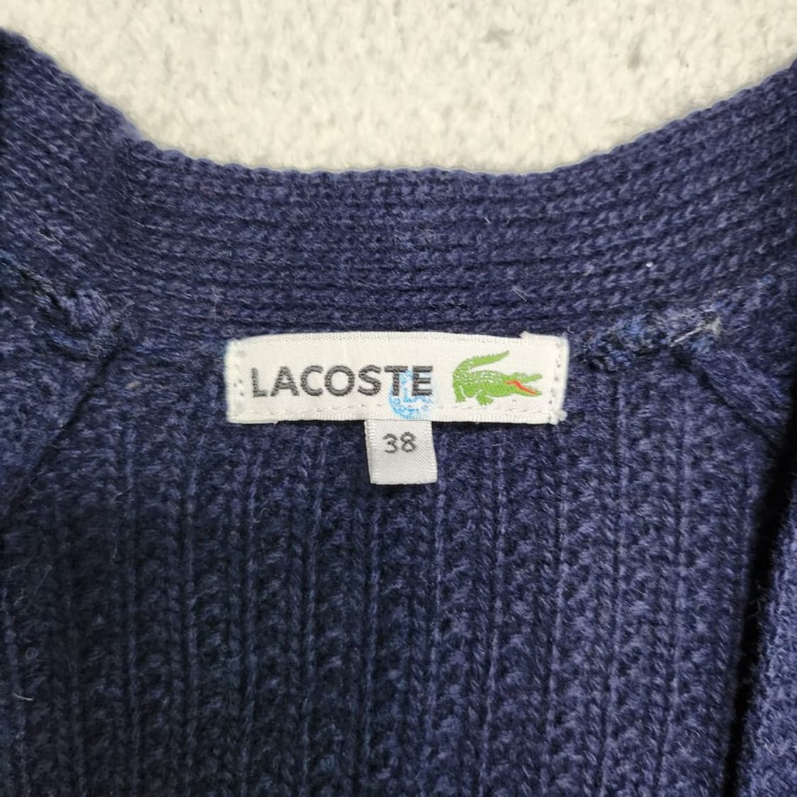 LACOSTE 니트 롱 가디건 Women 38 상품이미지7