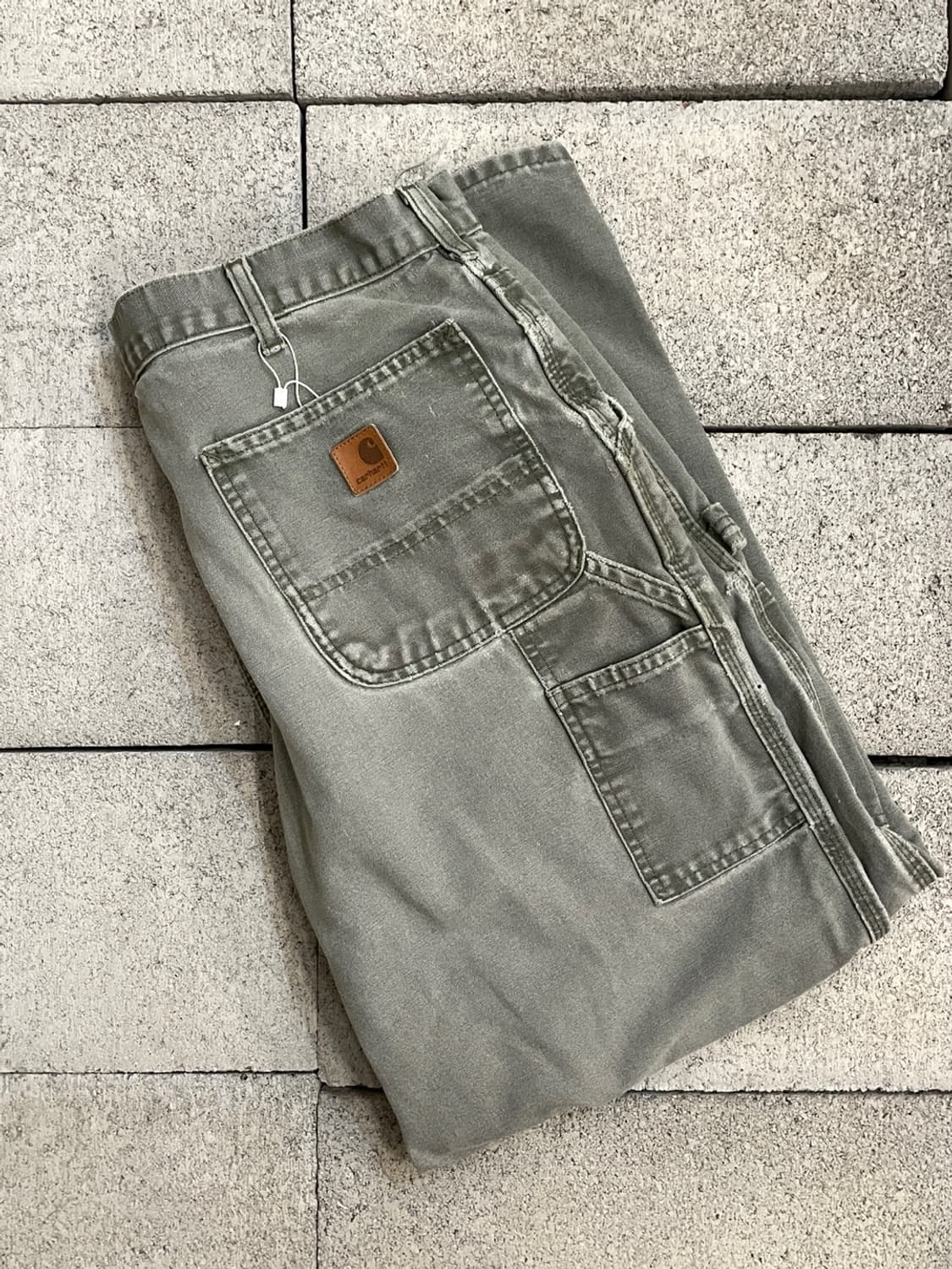 칼하트 B11 모스그린 카펜터 워크 팬츠 상품이미지1