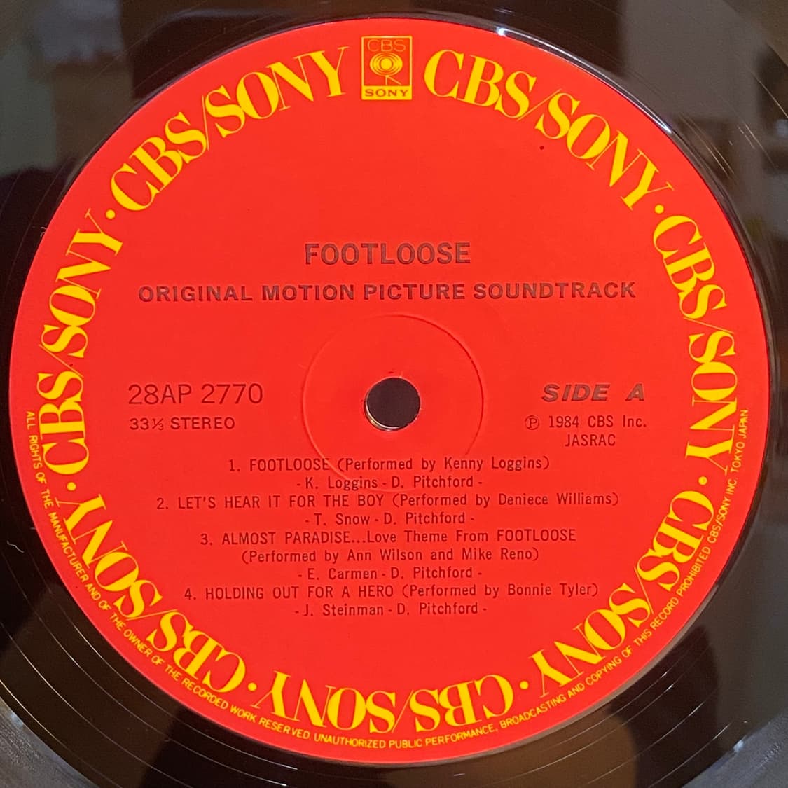 (LP-OST) Footloose 상품이미지4