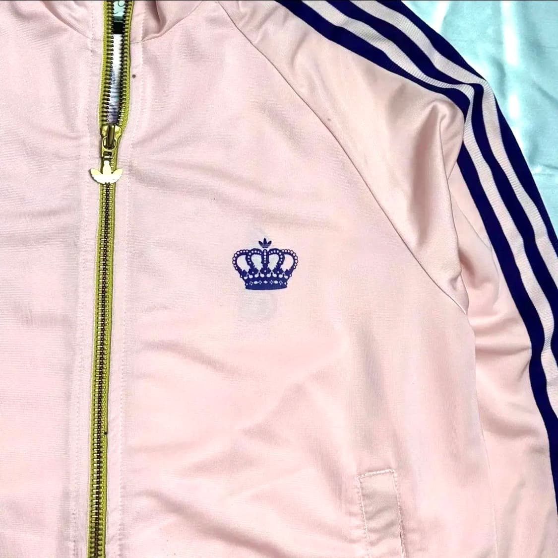 대장급 아디다스x미시엘리엇 극레어 인디고핑크 져지 상품이미지3