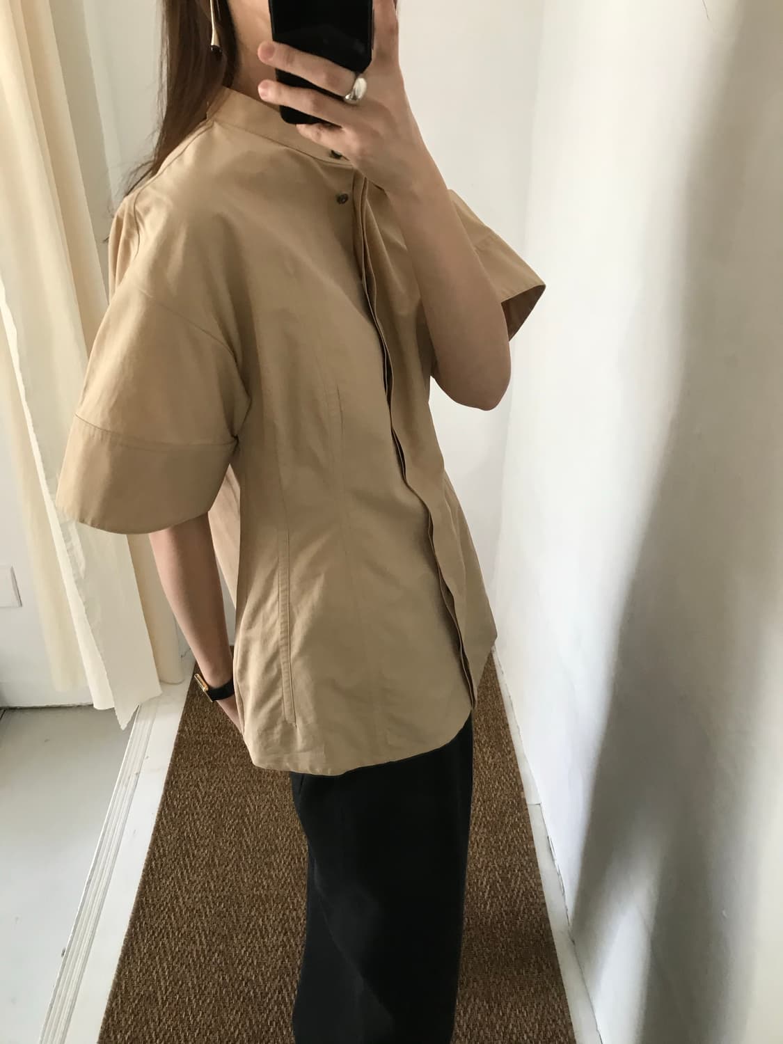 simple line shirt 상품이미지4