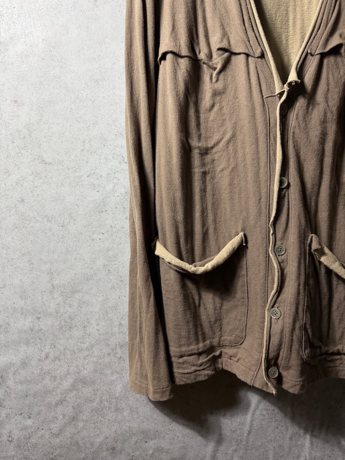 요지야마모토 코튼 가디건 상품이미지5