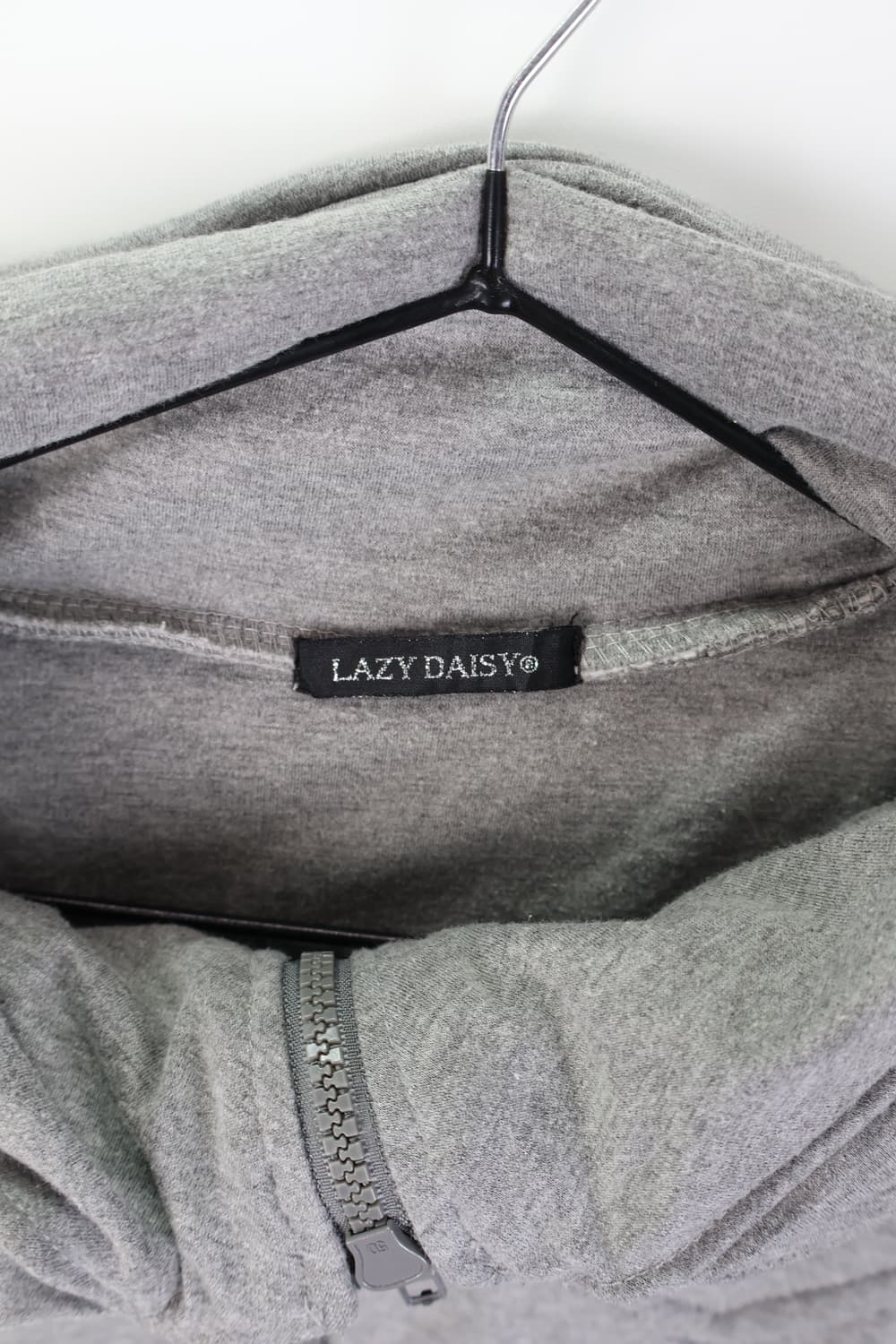 Lazy Dais Y2k High Neck Zip Up Hoodies 상품이미지6