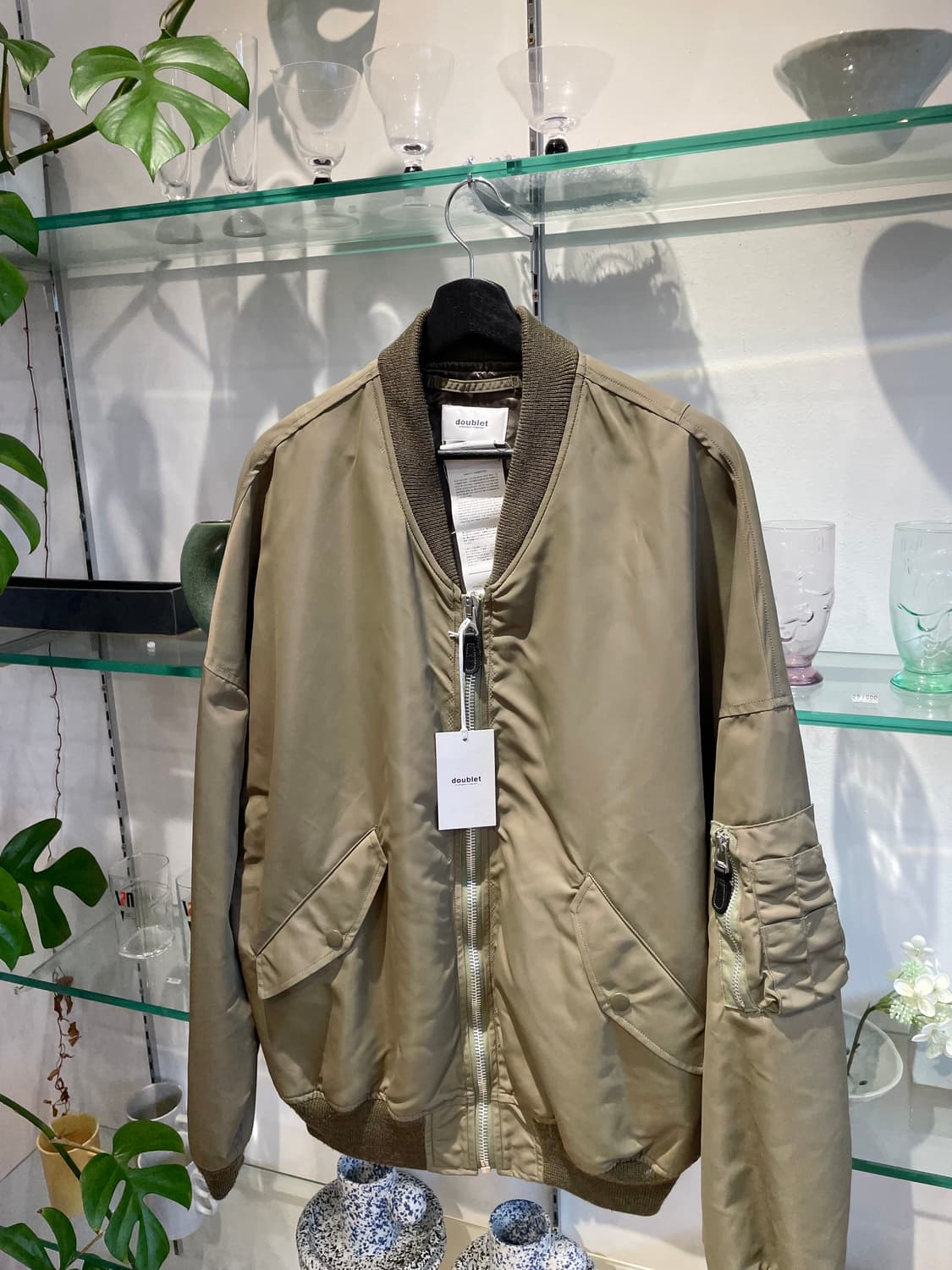 더블렛 vegetable dyed ma-1 상품이미지3