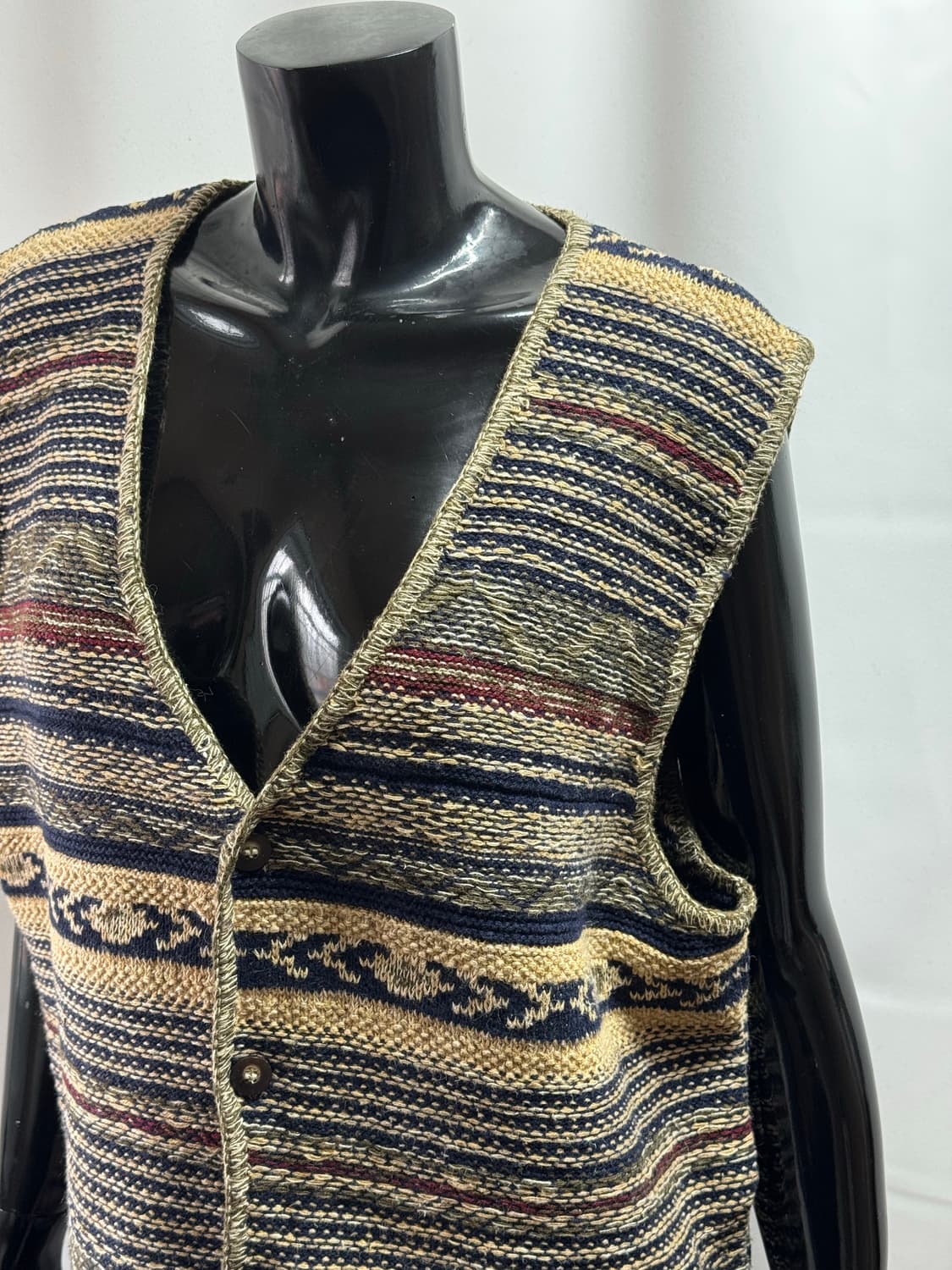 프랑스 빈티지 보헤미안 조끼 상품이미지2