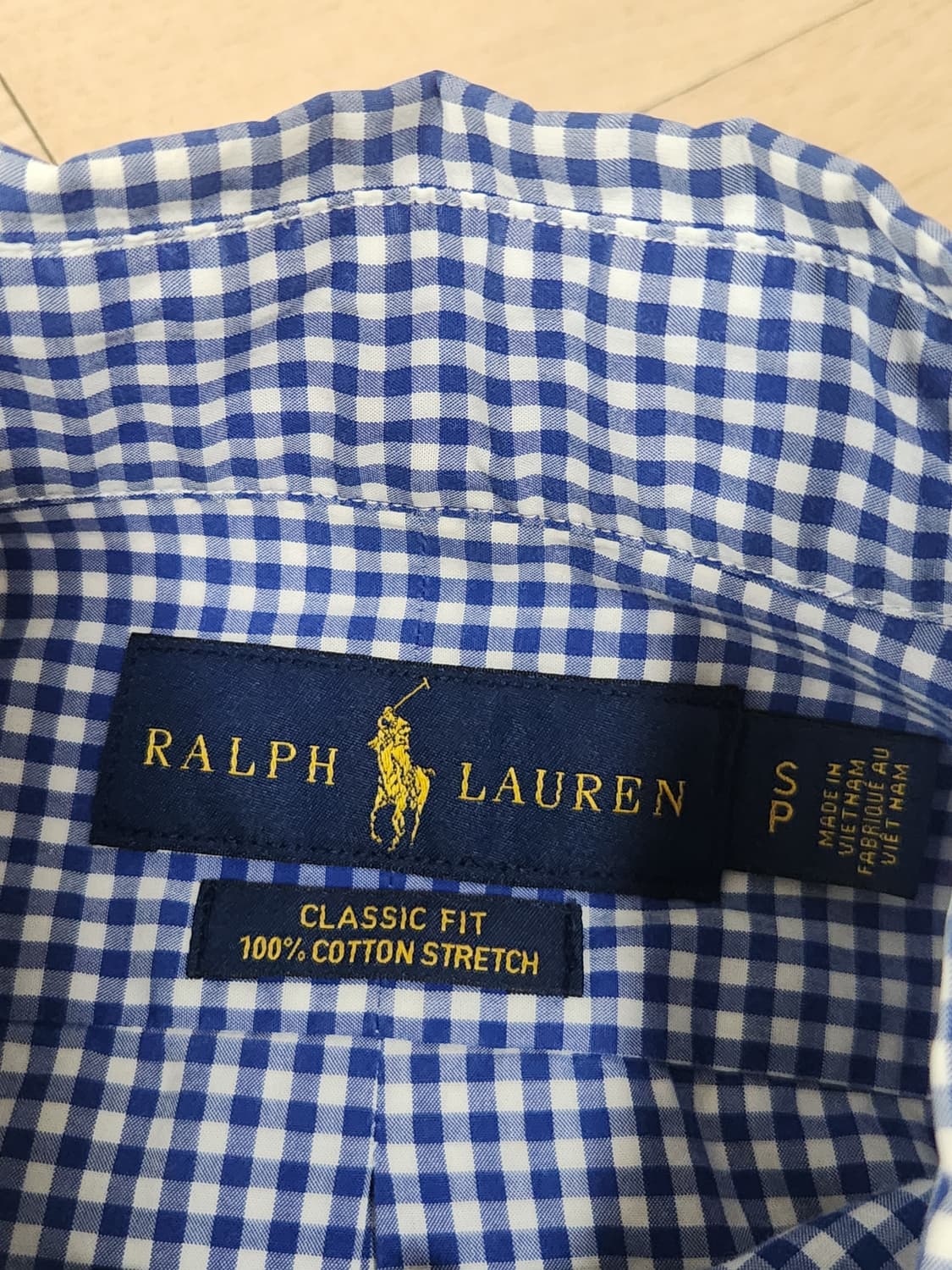 Classic Fit 100% Cotton Stretch Shirt SP 상품이미지2