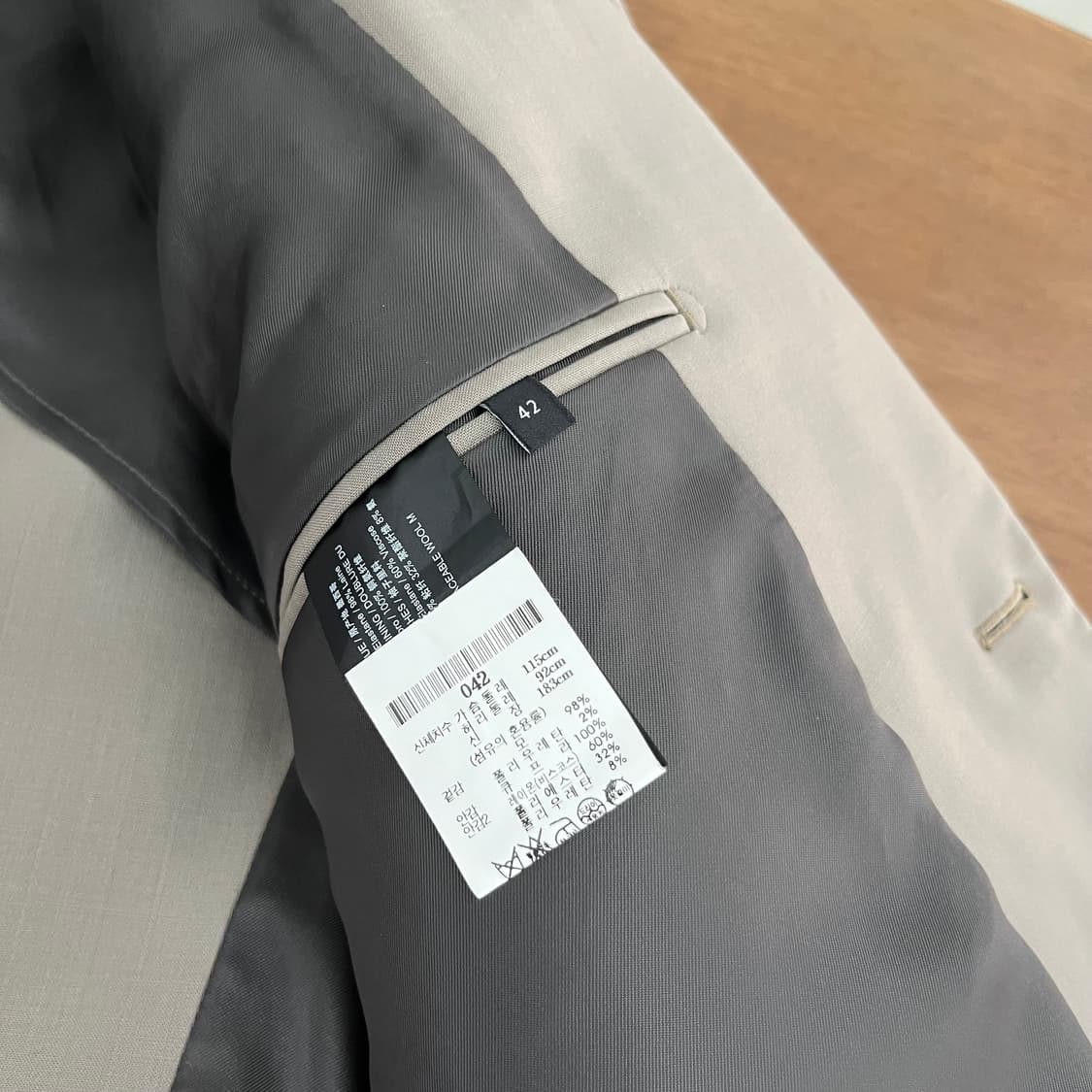 띠어리 수트 셋업 42/32 상품이미지6